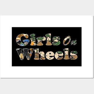 Girls on Wheels Posters and Art